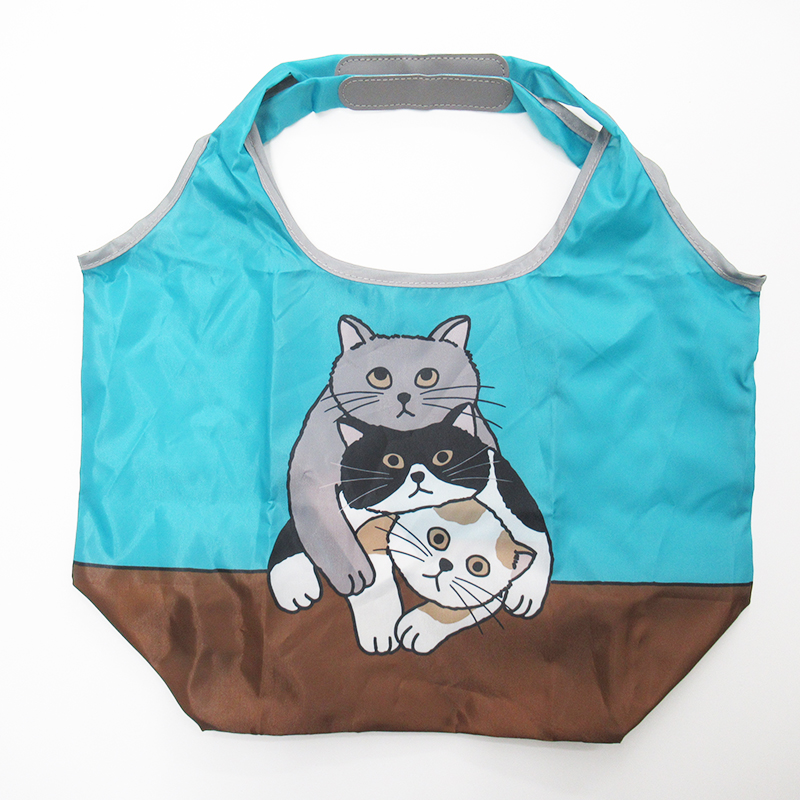 タルティーヌ ヨコ型エコバッグ/3匹